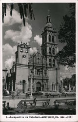 Perspectiva de Catedral Monterrey, NL Mexico Postcard Postcard Postcard