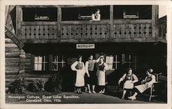 Norwegian Cottage, Great Lakes Exposition, 1936 Postcard