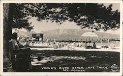 Young's Bijou Beach Postcard