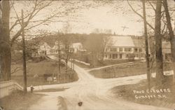 Four Corners Sunapee, NH Postcard Postcard Postcard