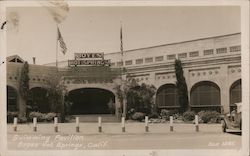Swimming Pavilion, Boyes Hot Springs Postcard