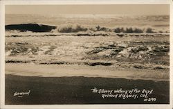 The Silvery Waters of the Surf, Redwood Highway Postcard