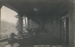 Glacier Point Hotel Yosemite, CA Pillsbury's Pictures Postcard Postcard Postcard