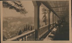 High Sierra from Glacier Point Hotel Postcard