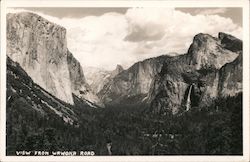 View from Wawona Road Postcard