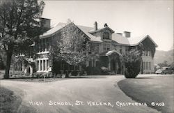 High School St. Helena, CA Postcard Postcard Postcard