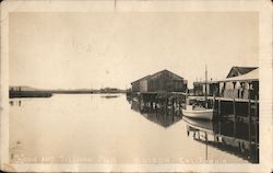 Hoxie and Tillman Pier Postcard