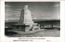 Commodore John Drake Sloat Monument, Presidio Monterey, CA Postcard Postcard Postcard