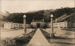Hotel Lebec Postcard