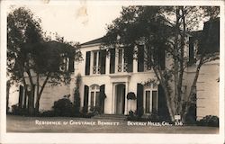 Residence of Constance Bennett Postcard