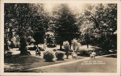 Part of the Lawn, St. Helena Sanitarium Postcard