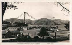 Progressive Construction, Golden Gate Bridge Postcard