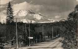 Mt Shasta Postcard