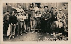 Employees of Acme Mines & Mill Inc.,La Joya Mine, Napa County Oakville, CA Postcard Postcard Postcard
