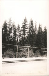 Now Entering Oakland Feather River Camp Postcard