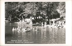 Feather River Camp, Oakland Recreation Department Postcard