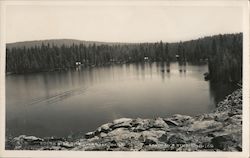 South Side of Silver Lake California Postcard Postcard Postcard