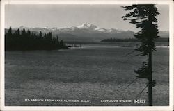 Mt. Lassen from Lake Almanor, CA California Postcard Postcard Postcard
