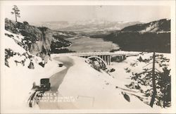 Donner Summit - winter Postcard