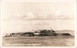 Alcatraz Island, San Francisco Bay, Calif. Postcard