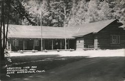 Armstrong State Park Recreation Hall Postcard