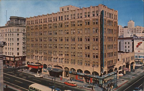 Pickwick Motor Hotel San Francisco California