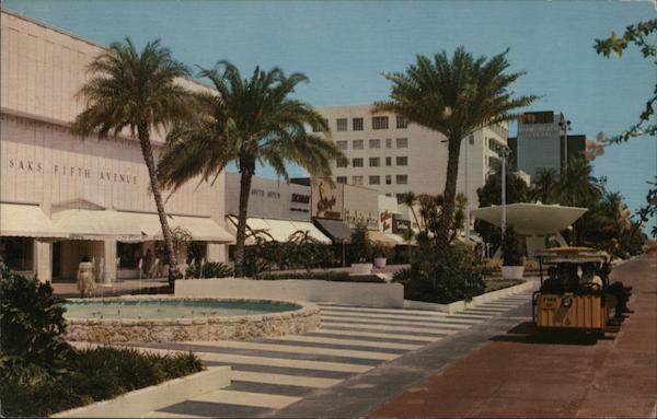 Lincoln Road Mall Miami Beach Florida