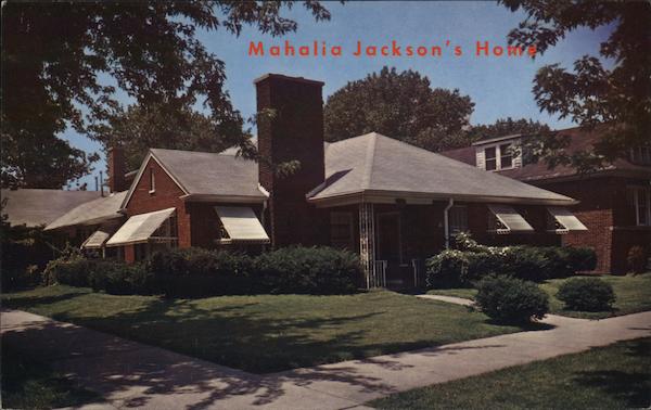 Mahalia Jackson's Home - Queen of Gospel Singers Chicago Illinois
