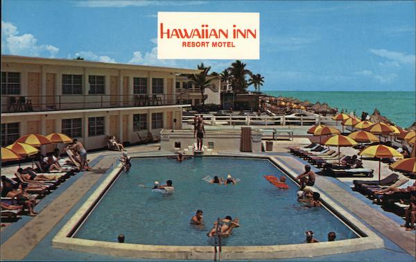 Hawaiian Inn Resort Motel Miami Beach Florida
