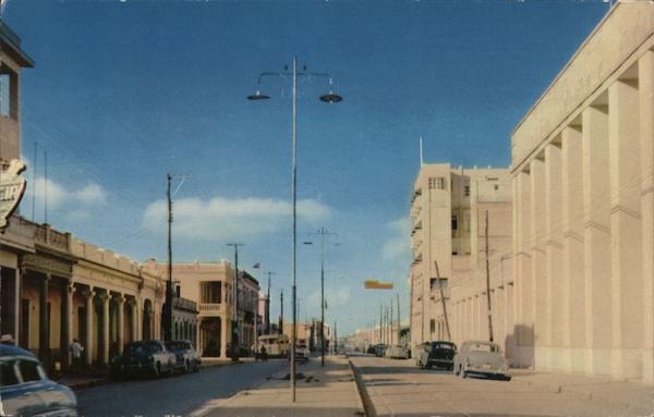 Avenida De Los Martires and Igancio Agramonte Museum Camaguey Cuba