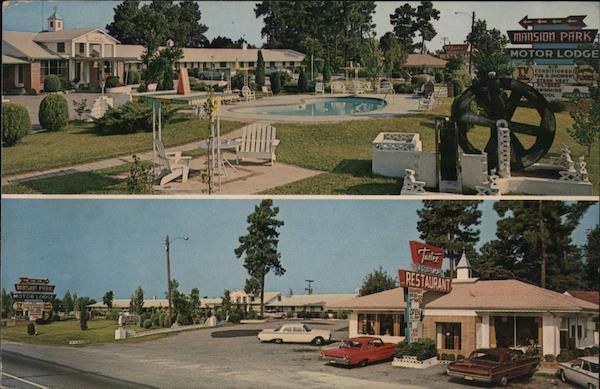 Mansion Park Motor Lodge at Santee, South Carolina