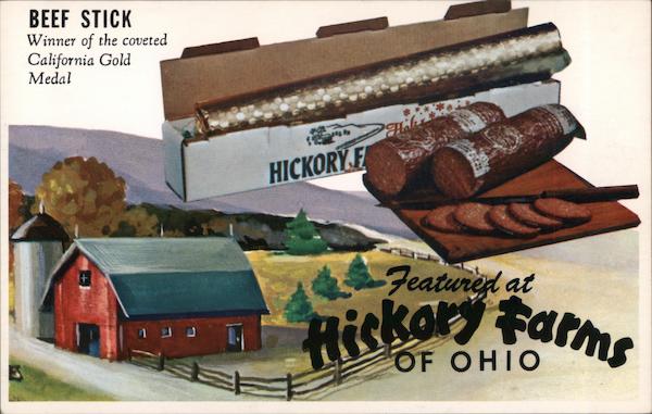 Hickory Farms Beef Stick advertisement Ohio Advertising