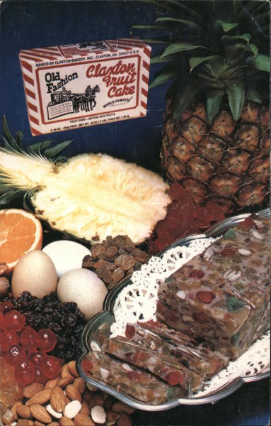 Old Fashion Claxton Fruit Cake Advertising
