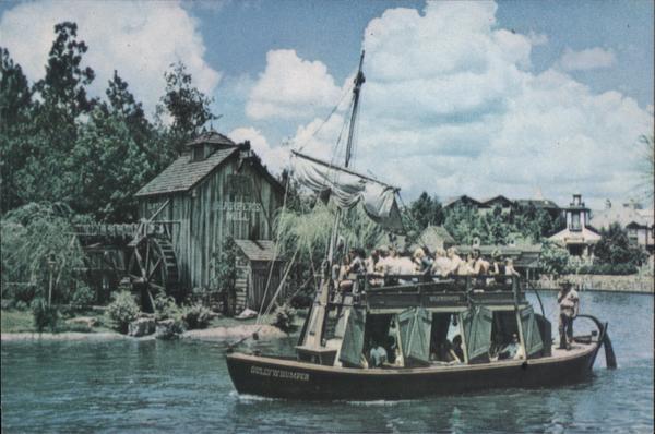 Frontierland Keel Boats - Walt Disney World Orlando Florida