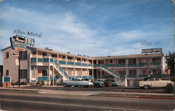 Allan Motel Moana Motel Santa Monica California