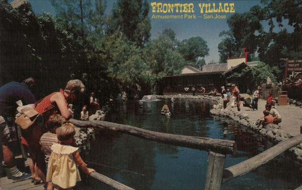 Frontier Village - Rainbow Falls, trout fishing San Jose California