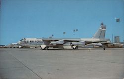 B-52 Stratofortress Bomber at K. I. Sawyer Air Force Base Postcard
