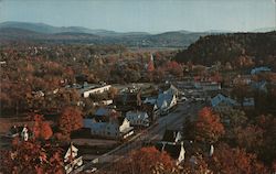 Aerial View of Wells River Vermont Postcard Postcard Postcard