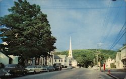 Main Street Stowe, VT Postcard Postcard Postcard