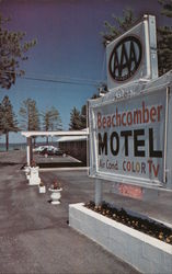 Beachcomber Motel Postcard