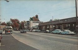 Post Road - Fairfield Center Connecticut Postcard Postcard Postcard