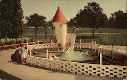 Goosey Goosey Gander - Children's Fairyland Postcard