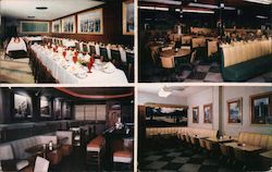 The Famous Grill. Lansing's Wonder Restaurant, various dining rooms Postcard