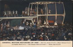 General Motors Motorama of 1956 Postcard