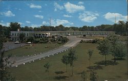 Long Beach Motor Court Postcard