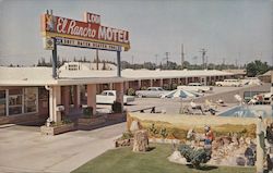 Lodi El Rancho Motel Postcard