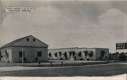 Ken's Motel Kentland, IN Postcard Postcard Postcard