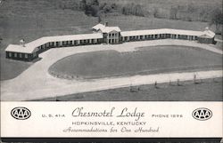 Chesmotel Lodge Postcard
