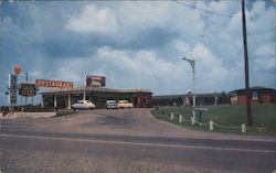 Stones River Motor Court & Restaurant Postcard