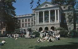 Bascom Hall, University of Wisconsin Postcard